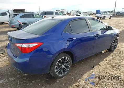 2015 Toyota Corolla S Plus from USA, damaged, VIN 2T1BURHEXFC347710